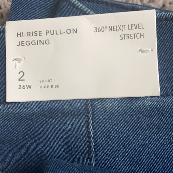 American Eagle Hi-Rise Pull-On Lace Up Jegging / Size 2 Short - Picture 12 of 13